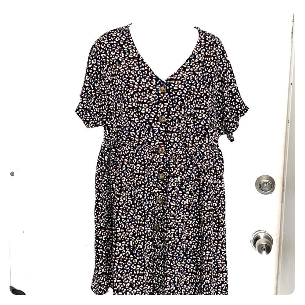 SHEIN Spotted Dress-S